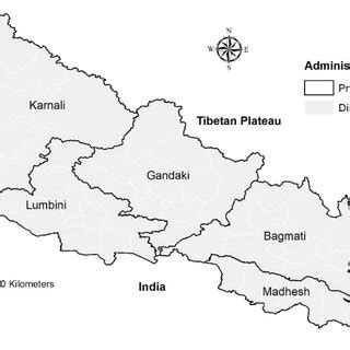 Administrative divisions of Nepal. There are 7 provinces and 77... | Download Scientific Diagram