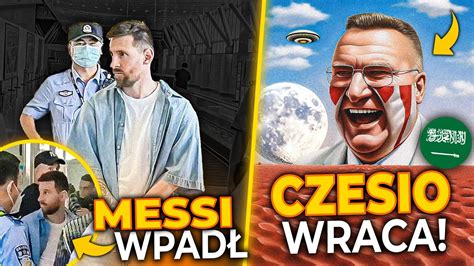 Leo Messi ZATRZYMANY na LOTNISKU Czesław Michniewicz TRENEREM Abha