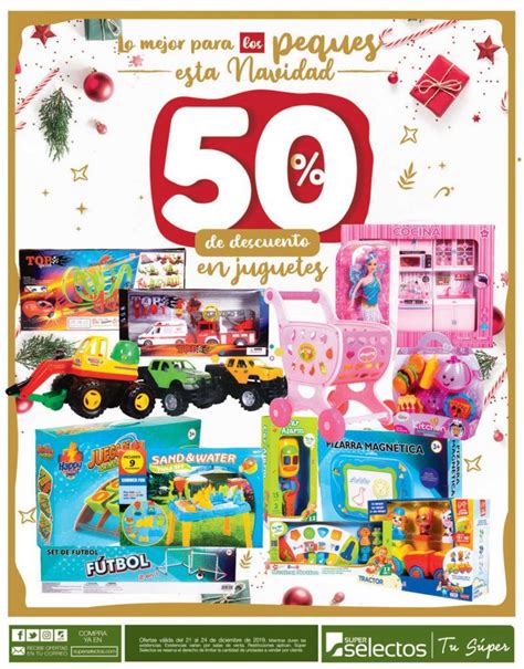 50 descuento en Juguetes en Súper Selectos 21 Diciembre TuOfertaSV