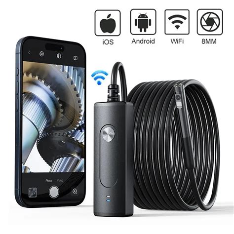 Cam Ra Endoscope Wifi Objectif Unique Et Touristique Endoscope Sans Fil