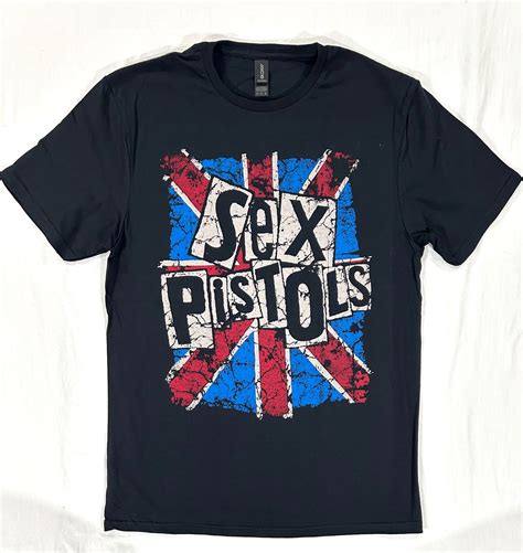 Sex Pistols Flag Majice Punk