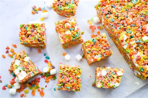 Fruity Pebbles Cereal Bars - Alex Daynes