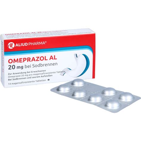 Omeprazol Al Mg B Sodbr Magensaftres Tabletten St Arzneiprivat