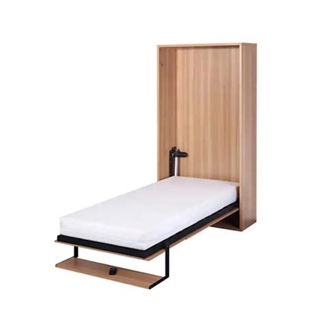 Modern Murphy Bed Solid Teak Wood Stylish For Small Bedroom Buy