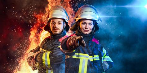 Portraits Der Feuerwehr On Behance