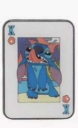 Stitch As A King Hot Topic Lilo Stitch Card Blind Box Loungefly Disney Pin
