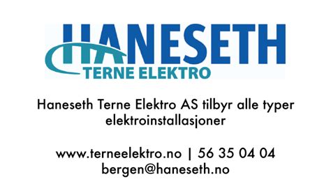 Haneseth Terne Elektro AS Trafikkland AS