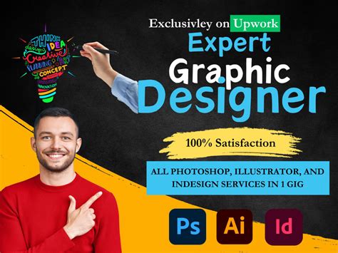 Expert Graphic Design Services Using Adobe Photoshop Illustrator