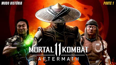 Expansão Mortal Kombat 11 Aftermath Modo História Parte 1 YouTube