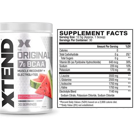 Xtend The Original 7G BCAA 30 Serving 390g At Rs 1600 Piece In Mohali