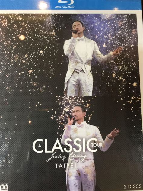 Jacky Cheung Classic Tour Taipei Blu Ray Disc Hobbies Toys