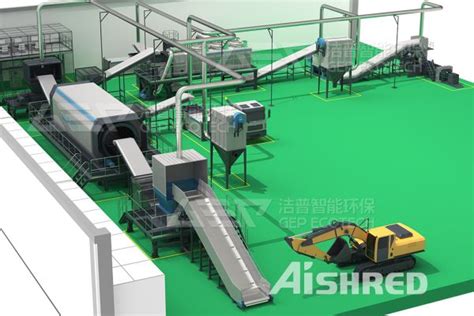 AIShred RDF System Eats 20 Tons Of C I Waste Per Hour Spit Out