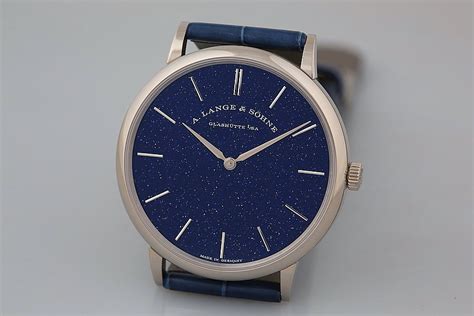 A Lange S Hne Saxonia Thin Kupferblau Oder Was Interessiert Mich