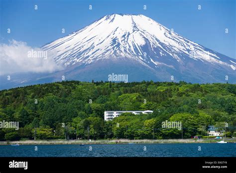 View Of Mount Fuji, Yamanashi Prefecture, Japan Stock Photo - Alamy