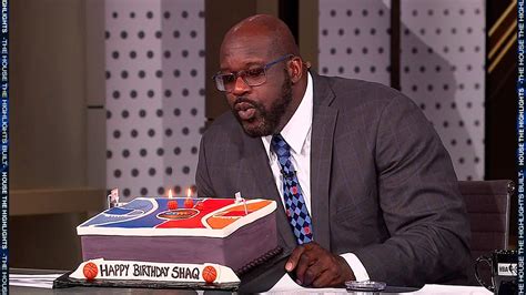 Nba On Tnt Crew Celebrate Shaq S 51st Birthday Youtube