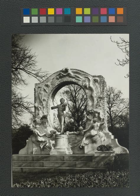 Fotodokumentation Ringstra E Stadtpark Strauss Denkmal Wien Museum