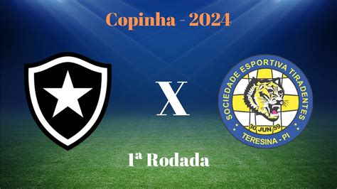 Botafogo X Tiradentes Pi Copinha Youtube