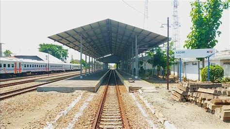 BACKRIDE BY TRAIN Stasiun Kediri Sampai Stasiun Kertosono YouTube