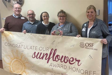 Osf Saint Anthony’s Recognizes Jenn Terry For Exceptional Service