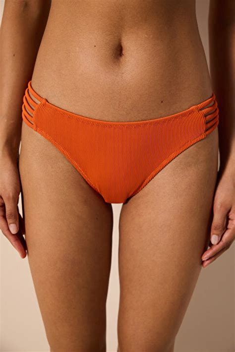 Brigett Chic Dokulu Turuncy Bikini Altı PLM7FY9E24IY RG3 Turuncu Penti