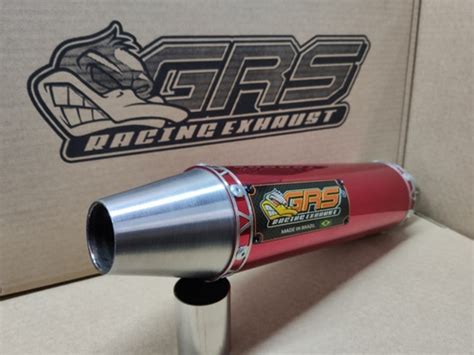 Escapamento Grs Racing Torpedo Pop 110i Todas Parcelamento Sem Juros