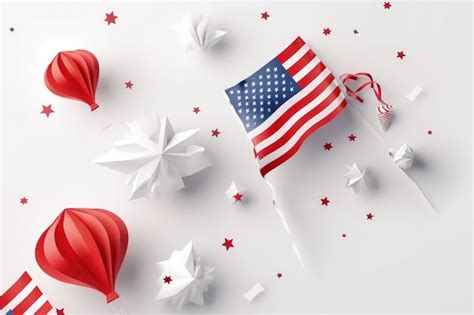 Feliz De Julho Dia Da Independ Ncia Dos Estados Unidos Da Am Rica Eua