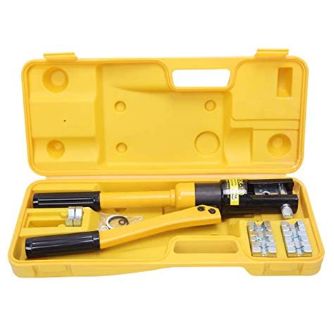 Tuffiom 12t Hydraulic Crimping Toolhydraulic Battery Lug Terminal Cable Crimper Crimping Cutter