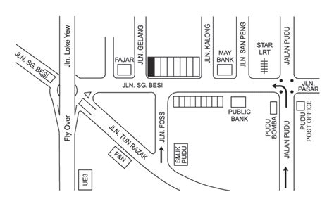 Sungai Besi Map 01 - Kuala Lumpur map - Malaysia map - Malaxi.com