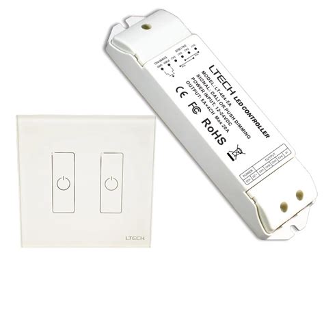 LTECH EDA2 Dali Led Dimmer 2 Channel Dali Led Controller On Off Switch