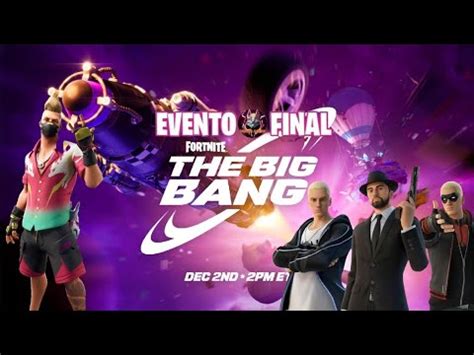 Mi reacción al evento Final De Fortnite Evento BIG BANG YouTube