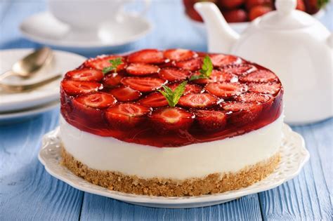 Cheesecake Alle Fragole Senza Cottura La Ricetta Fatta In Casa