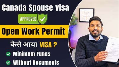 Canada Spousal Open Work Permit Approved Canada Open Work Permit