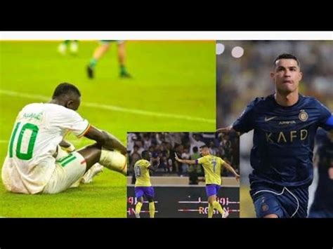 R Action Surprenante De Ronaldo Sur Sadio Man Apr S Match S N Gal Vs