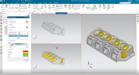 NX CAM Tutorial Compare Body In Siemens NX JANUS Engineering USA