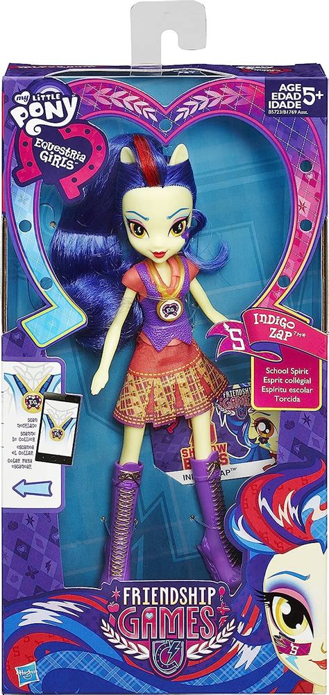 Equestria Girls Friendship Games School Spirit Indigo Zap