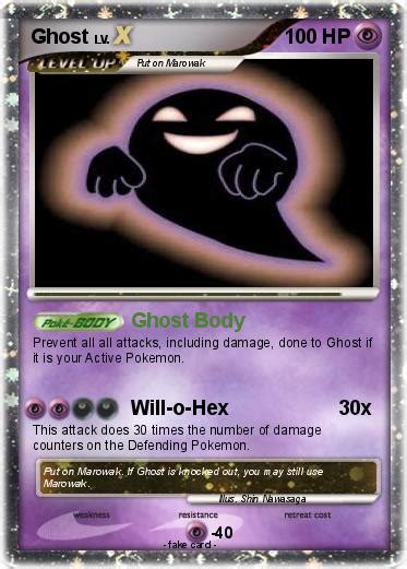 Pokémon Ghost 720 720 - Ghost Body - My Pokemon Card