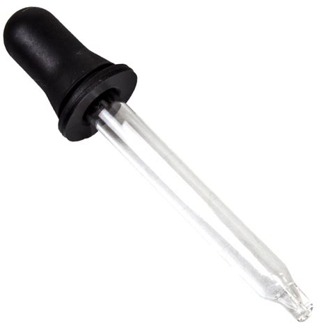 Clear Glass Pipette Dropper with Rubber Teat – Anchor Medical