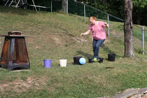 Pencils, Proverbs, Pandemonium, & Pins: Backyard Obstacle Course