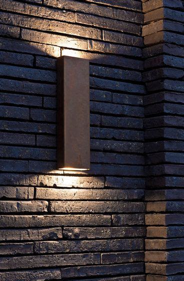 Simply Pillar Up Down Wall Large Brass Led Architonic Modern