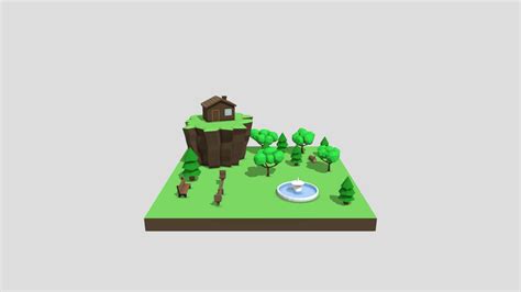 Parc Foret2 3d Model By Leabala 3cb9d58 Sketchfab