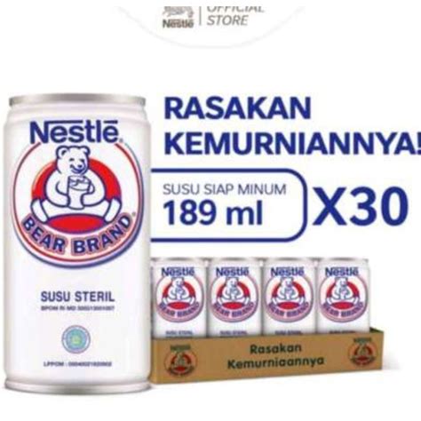 Jual Susu Beruang Bear Brand Ml Isi Kaleng Per Karton Shopee