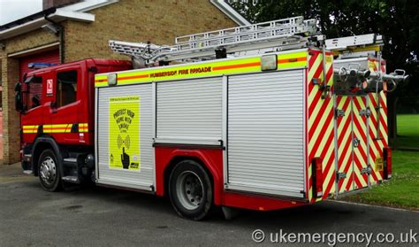 Yx Fvm Humberside Fire And Rescue Service Scania D Jdc Uk