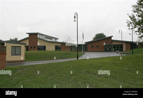 Military Court Bulford Military Camp In Wiltshire Hi Res Stock