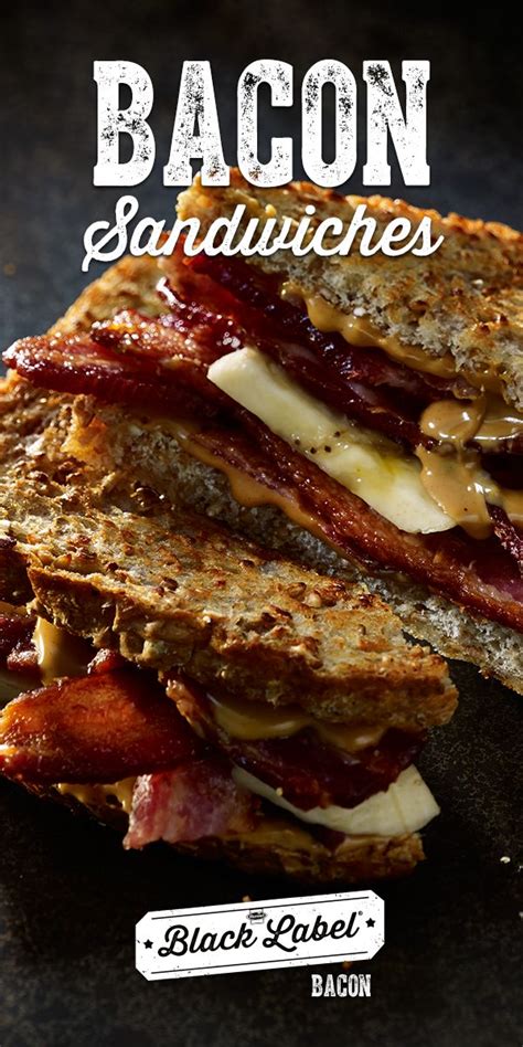 7 best Bacon Sandwiches images on Pinterest | Bacon sandwiches, Label ...