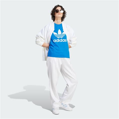 Adidas Adicolor Classics Trefoil Tee Blue Adidas LK