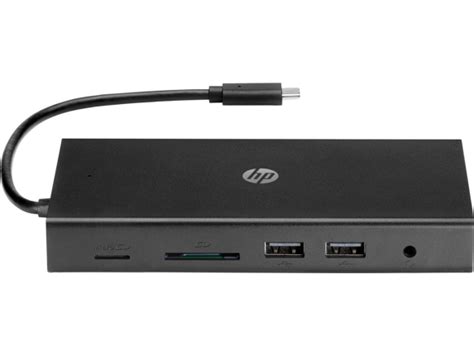 HP Travel USB C Multi Port Hub