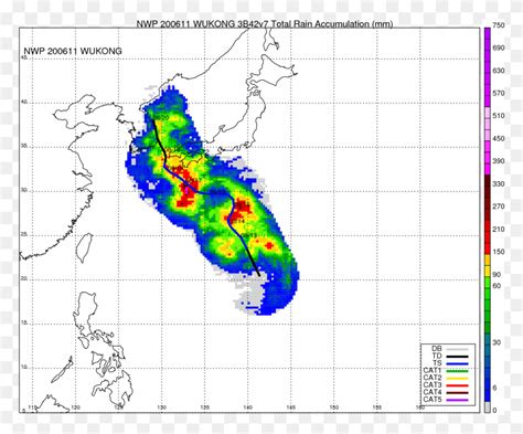 Tropical Cyclone Related Precipitation Feature Map, Rainforest, Vegetation, Land HD PNG Download ...