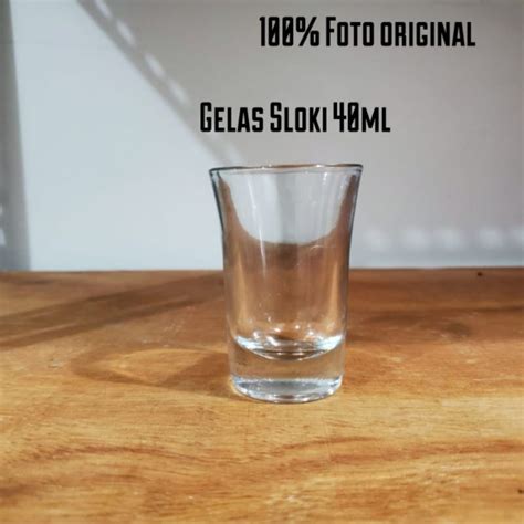 Gelas Sloki Ml Sloki Kaca Kecil Shotter Glass Gelas Espresso