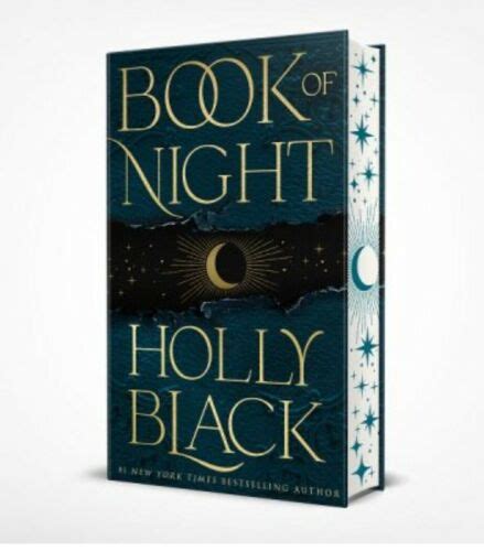 Book Of Night Holly Black Waterstones Exclusive Edition Stenciled Edges