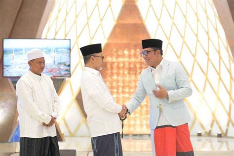 Resmikan Masjid Raya Al Jabbar Ridwan Kamil Cikal Bakal Perkembangan